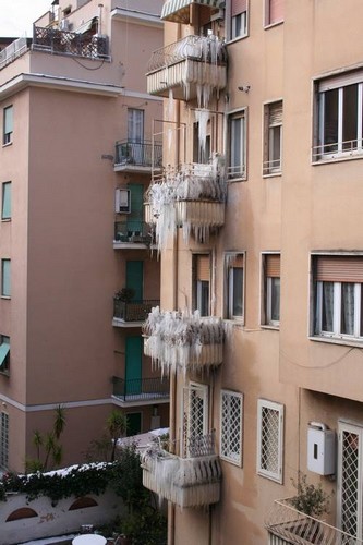 ghiaccio balcone